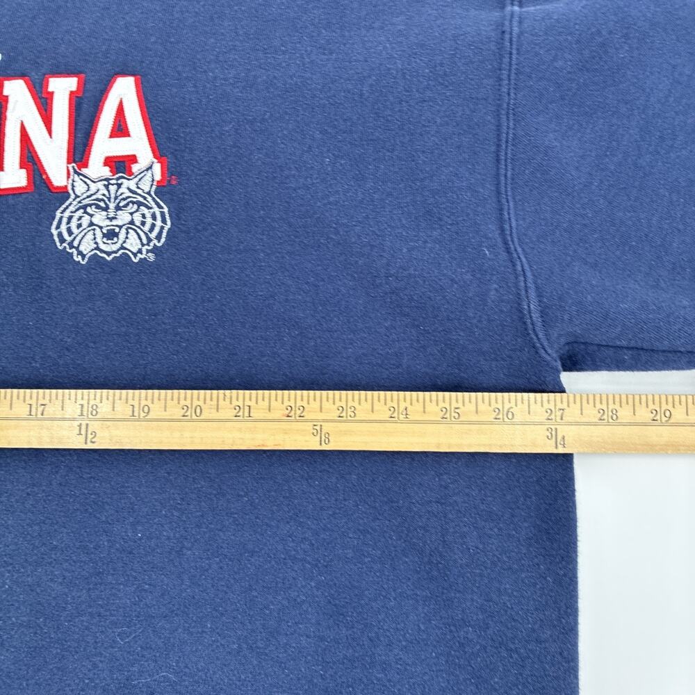 Vintage Russell Athletic Sweatshirt Mens 2XL Blue University Of Arizona Wildcats - Picture 10 of 14